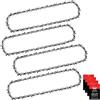 Eyoloty 4 catene per motosega 30 cm, passo 1,1 mm, 45 maglie, per Ryobi OCS1830, Bosch AKE 30Li, Husqvana 120i, Einhell ForteXXA 18/30, Greenworks e molto altro ancora