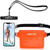 FORETOY custodia impermeabile, custodia impermeabile per cellulare, borsa impermeabile sottomarina, marsupio impermeabile con IPX8, custodia per cellulare per sport acquatici, nuoto, canottaggio