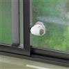 SAFELON 2 Pezzi sicurezza del bambino scorrevole serratura della finestra, a prova di bambino patio armadio serrature, facile da installare & No trapano necessario (Grigio)