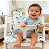 ADDLIVE Cuscini per Seggiolone Tripp Trapp Stokke, ADDLIVE 2 Metodi di Installazione, Sfoderabili e Lavabili, Fissati con Velcro, (Regno dei dinosauri)