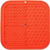 pet wiz Tappetino in silicone per leccare la stimolazione mentale e alleviare l'ansia (arancione)