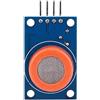 Akozon 2 Pezzi MQ-3 Modulo Sensore di Gas di Alcol Rilevatore di Etanolo Scheda di Rilevamento Gas Respiratorio 2 Pezzi MQ-3 di Alcol