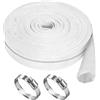 Nzkeuf Tubo in tessuto piatto, pompe per acque luride e irrigazione - Resistente ai raggi UV, flessibile e durevole, Pompa da Giardino (Tubo Piatto Ø 38 mm (1 1/2 pollici))