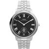 Timex Waterbury Metropolitan Sub-Second TW2Y23300 - Orologio da uomo da 39 mm, cinturino in acciaio inox e quadrante nero