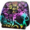Funlab Controller Switch 2 Pro con Dock per Nintendo Switch 2/1/OLED, Wireless Luminex con Sveglia 1 Tocco/Effetto Hall / 7 LED/Turbo, Setup Gaming RGB - Licenza Ufficiale Dave the Diver