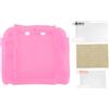 Ejoyous Custodia Morbida in Silicone 2DS, Compatibile con Ninten do 2DS Custodia Protettiva Antiscivolo Antiurto, per Console Ninten do 2DS (PINK)