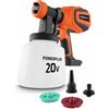 Powerplus Dual Power POWDP7058 - Pistola a spruzzo a colori, 20 V