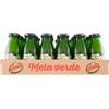 Coca-Cola Amita Mela Verde, Bevanda Rinfrescante a Base di Mela Verde, Gusto Autentico e Fresco, con almeno il 40% di Frutta - Confezione da 24 Bottiglie di Vetro
