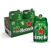 Heineken Birra Heineken, Cassa con 2 Fusti da 5 Litri, Birra Lager a Bassa Fermentazione, Gusto Fine ed Equilibrato, Gradazione 5,0% Vol