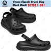 Crocs Zoccolo Crocs Classic Crush nero nero 207521-001 taglia unisex