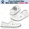 Crocs Zoccoli Crocs Crocband bianco bianco bianco 11016-100 taglia unisex