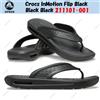Crocs InMotion Flip nero nero nero 211101-001 taglia unisex