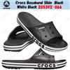 Crocs Bayaband Slide nero bianco nero 205392-066 taglia unisex