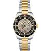 Spinnaker Croft 42 - Orologio automatico scheletrato da uomo, 42 mm, con bracciale in acciaio inox massiccio SP-5134, Bracciale