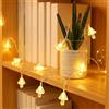 HHMTAKA Ghirlanda di luci a LED a forma di fungo, 20 LED, a batteria, con cavo trasparente da 3,25 m, per qualsiasi decorazione