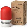 Toys4Boys Luce Rossa Notturna Neonato 630 nm Flicker-Free, 3 Livelli | Batteria 1000 mAh, fino a 40 ore, ricarica USB-C, 20-60 lumen, pulsante fisico non touch, 110 g, 6 x 6 x 9 cm
