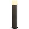 SLV GRAFIT 60 lampada da terra outdoor, TC-DSE, IP44, antracite, L/La/H 12/12/60 cm, E27 max. 11W