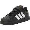 adidas Unisex - Bimbi 0-24 Streettalk Infants Shoes, Core Black/Ftwr White/Gold Met., 26.5 EU