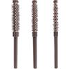 Alide Set Di 3 Mini Spazzole Rotonde Per Capelli, Spazzola Rotonda Per Capelli Morbidi, Per Lo Styling, L'arricciatura, Il Sollevamento Delle Radici, Il Volume Per Uomini E Donne