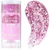 OPVYAEU Glitter Viso Corpo Stick Brillantini Trucco Carnevale Glitter Viso Capelli Trucco Festa Festival Brillantini Corpo Trucco Bambini Adulti