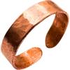 Antica Fucina Rho® Anello Regolabile in Rame Puro | Fine ed Essenziale - Spessore del metallo 0,8 mm | Lavorazione Artigianale - Creato a Mano in Italia | per Uomo e Donna | Unisex