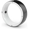 Jakcom R5 Anello Smart Nuovo dispositivo indossabile intelligente con 6 carte RFID e disco wireless da 128 GB e funzioni NFC condivise per iPhone e Android, Grande, Ceramica, Nessuna pietra preziosa