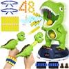 Ulikey Giochi di Tiro, Giocattoli per Bambini di 5 Anni, Dinosauro Giocattolo, Giochi di Tiro al Bersaglio, Giocattoli per Sparare Ai Dinosauri con Contatore a LED, Musica, Bambini Compleanno Regalo