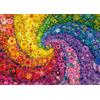Schmidt Spiele 59744-Puzzle da 2000 pezzi, motivo floreale, Multicolore