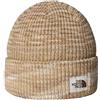 THE NORTH FACE SALTY BAE LINED BEANIE, WHITE DUNE