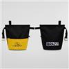 LA SPORTIVA LEFTOVER CHALK BAG, BLACK YELLOW