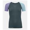 ORTOVOX 120 COMP LIGHT SHORT SLEEVE DONNA, DARK ARCTIC GREY