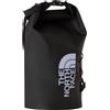 THE NORTH FACE BASE CAMP DRY BAG 18L, BLACK WHITE
