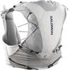 SALOMON ADV SKIN 12 Gilet da running unisex con flask inclusi, GRAY VIOLET
