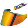 MXJ Gear Visiera Casco Moto per K6/K6s,Visiera per Casco,Sostituzione della Visiera della Lente del Casco del Parabrezza del Motociclo per Il Casco Integrale (Cromo Rosso)