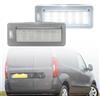 NSLUMO Luci targa LED per F.iat Doblo 2010-2022 Op.el Combo D 2012-2018 Barn Door Models, accessori luce posteriore bianca LED per targa e fanale, senza errori CANBUS, 2 pezzi