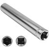 RowGlow bussola lunga per candela di preriscaldamento esagonale 12 mm 3/8 quadrata lunga 120 mm, chiavi a bussola di preriscaldamento da 12 mm per auto, acciaio al cromo-vanadio (12mm)