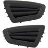 Twowinds - Griglia di Ventilazione 8A61A045G50 Compatibile con Ford Fiesta 6 (2008-2016) - 8A61A045G51 - Cruscotto Lato Sinistro e Destro - Diffusore d'Aria (2 pezzi, Nero)