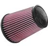 K&N Filtro Aria Universale Conico 79mm flangia, 127mm base, 89mm top, 152mm altezza (RU-3250)