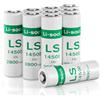 QUZMOIIS Confezione da 10 batterie al litio LS1450O 3,6 V AA 2800 mAh, batterie ER1450O, non ricaricabili