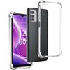 REY Cover in Gel TPU Anti-Shock per Nokia G42 5G, Morbido Silicone Custodie Protettivo Case, Anti-Scratch, Protettiva Sottile Back Cover