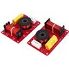 Fasizi Lot de 2 haut-parleurs 2 voies 130 W Module audio