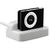 Digiflex Dock di Ricarica USB Bianco per iPod Shuffle 2a & 3a Generazione - Dock Compatto Sync & Charge, Caricatore Portatile Plug-and-Play