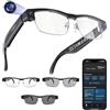 Eirolace AI Smart Glasses, Occhiali Videocamera con Fotocamera da 8 MP e Video 1200P, con Registrazione Video, Riproduzione Musicale, Traduzione Simultanea/Identificazione Oggetto GPT per Viaggi, Riunioni