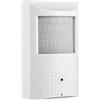 REVODATA UltraHD 4K (8MP) POE IP Camera Audio, PIR 940nm IR LED IR Visione notturna CCTV Cam con microfono, 3,7 millimetri Lens Indoor Security Camera P2P H.265 (IPIR-P-A-HS82 Bianco)