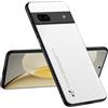 Topme Custodia Compatibile con Google Pixel 6A (6.1) - Protezione Sicura e Elegante - Bianco