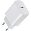 BHHB 20W Caricatore USB C, Blocco di Alimentatore Spina Sviluppato per A-pple, Presa USB C compatibile con i-Phone 17/16/15/14/13 Plus Pro Max Mini, Air-Pods i-Pad, Sam-sung Galaxy S25/24/23(1 Pezzi)