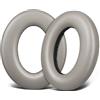 SOULWIT Cuscinetti Ricambio in Pelle di Proteina per Sennheiser HDB 630/Momentum 4/Momentum 5 Cuffie - Grigio