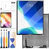 LADYSON per iPad 9 9 ° Generazione Sostituzione Schermo LCD per iPad 2021 10.2 Pollici Display Matrix A2602 A2603 A2604 A2605 Parti di Riparazione con Protezione dello Schermo in Vetro Temperato