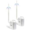 ANJIELO SMART Ponte WiFi 2.4G senza fili, accesso wireless a lunga distanza fino a 800 m, adatto per sistemi di sicurezza, telecamere IP e computer