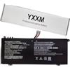 YXXM 4588105-2S - Batteria per laptop Toshiba Dynabook Satellite Pro C40-G-12H C40-H-101 C50-E-10C C50-E-111 C50-H CS50l-HB C40-J C50D MEDION Akoya E15403 7.6V 6000000 mAh